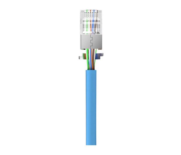 Unitek Wtyk modularny Pass-Through RJ45 Cat. 7, 50szt. OT1094ATP01 - 1455237 - zdjęcie 2